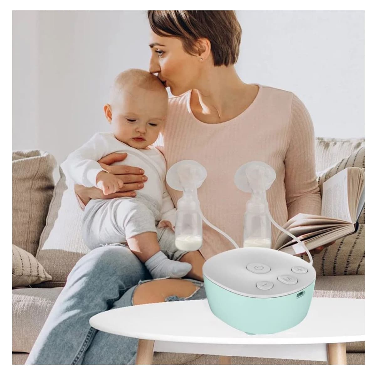 Extractor de Leche Materna Eléctrico MY371 Portátil y Silencioso ✅