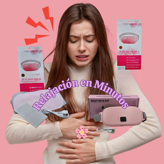 Cinturón Térmico Recargable para Bienestar Femenino✅