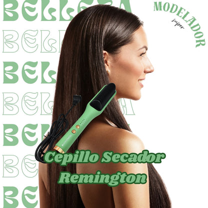 Cepillo Secador Alisador y Modelador Remington 3 en 1 Profesional ✅