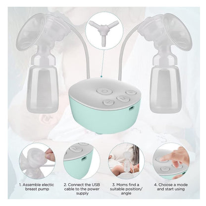 Extractor de Leche Materna Eléctrico MY371 Portátil y Silencioso ✅