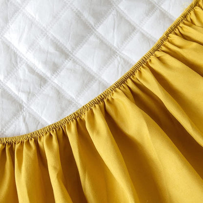 Combo Protector de Colchón premium  + Protectores de Almohada | Antiácaros y Acolchado ✨