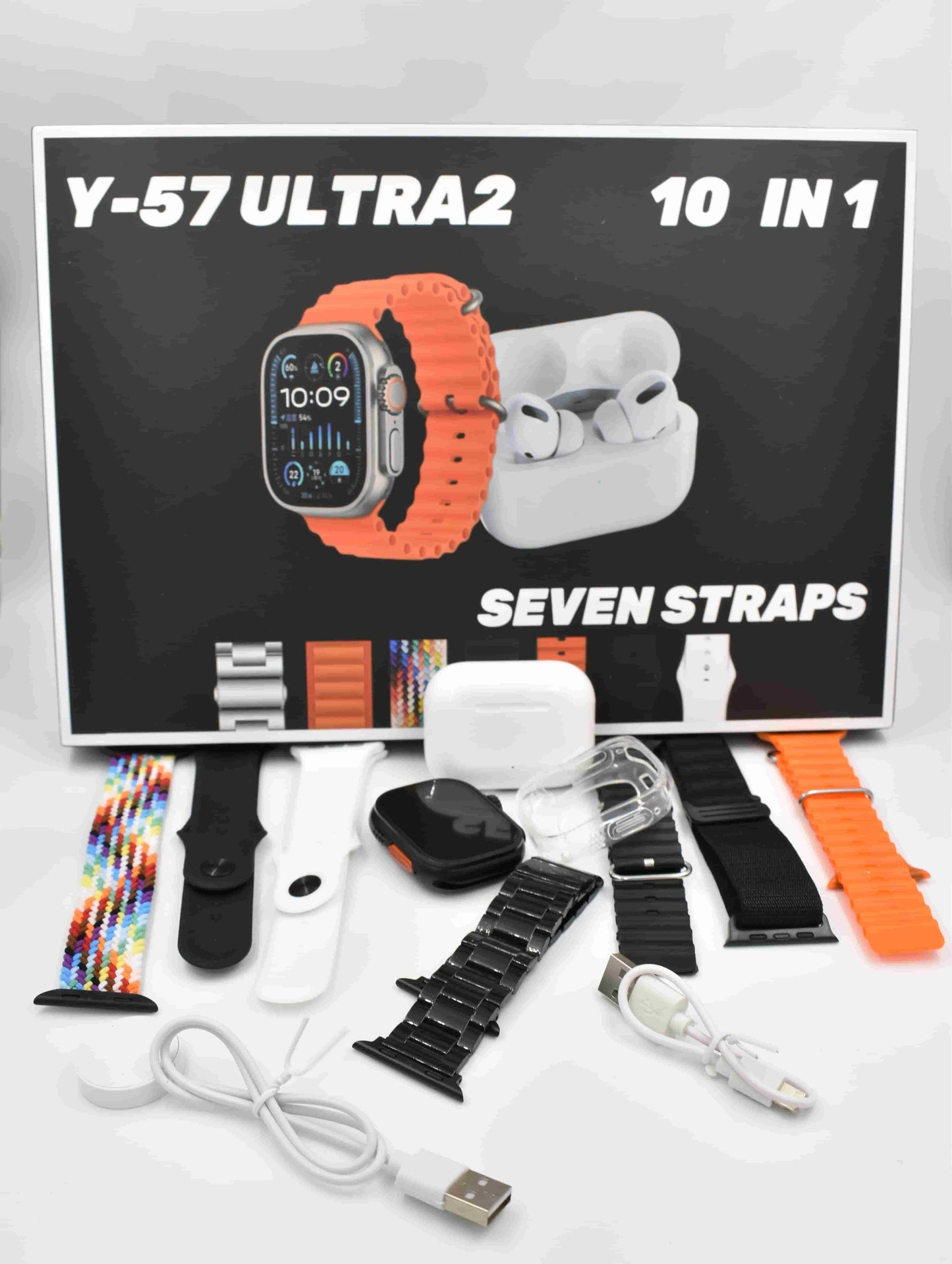 ⌚ Reloj Y57 Ultra 2 – Smartwatch Multifunción + AirPods Promoción ✅