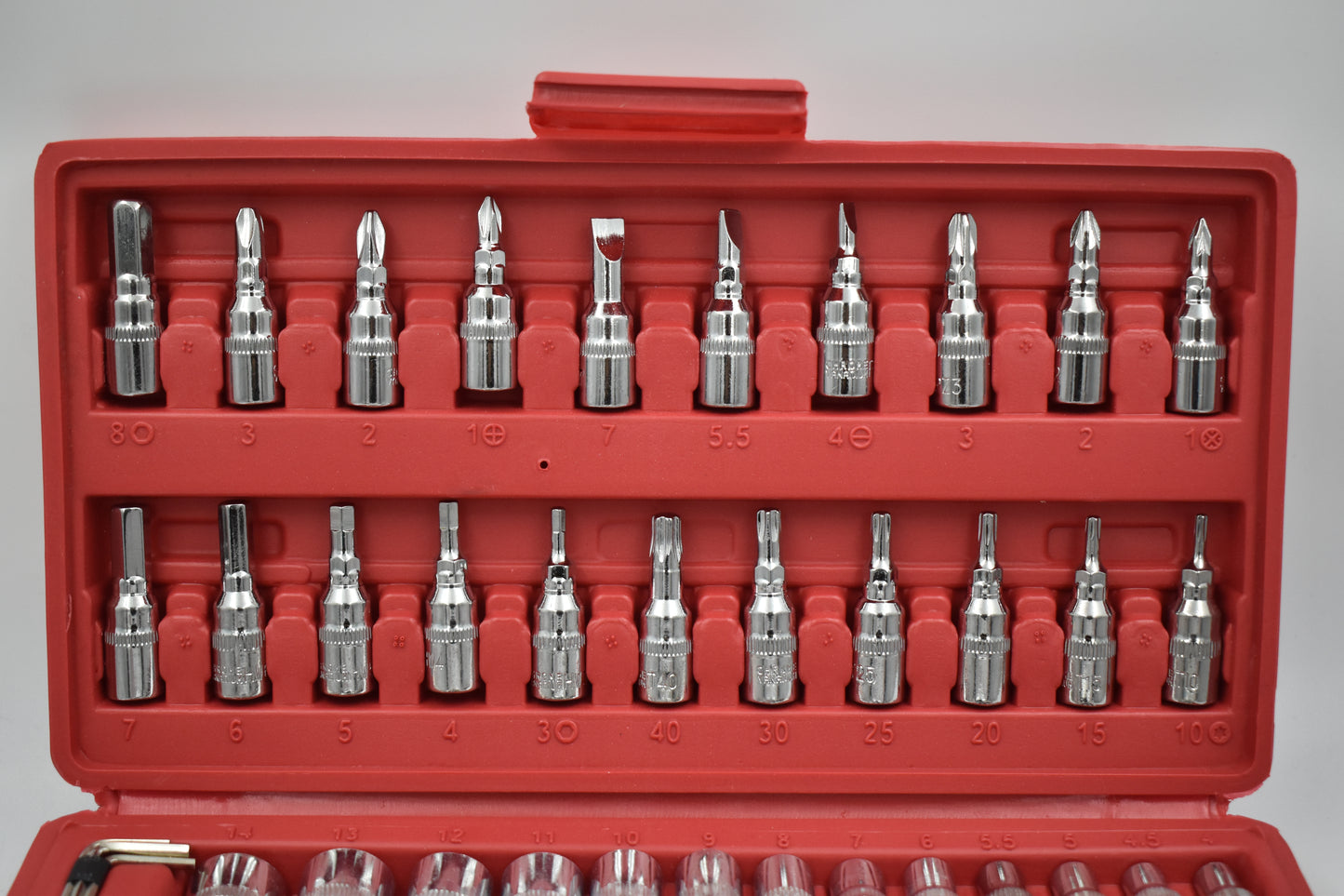 Juego de Copas Mecánicas Pro–Kit de Herramientas Completo