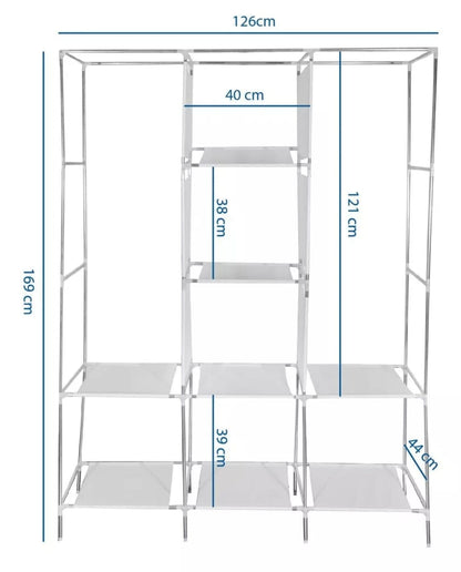 Armario Grande 106 + Zapatero 6 Niveles Combo Organizador ✅